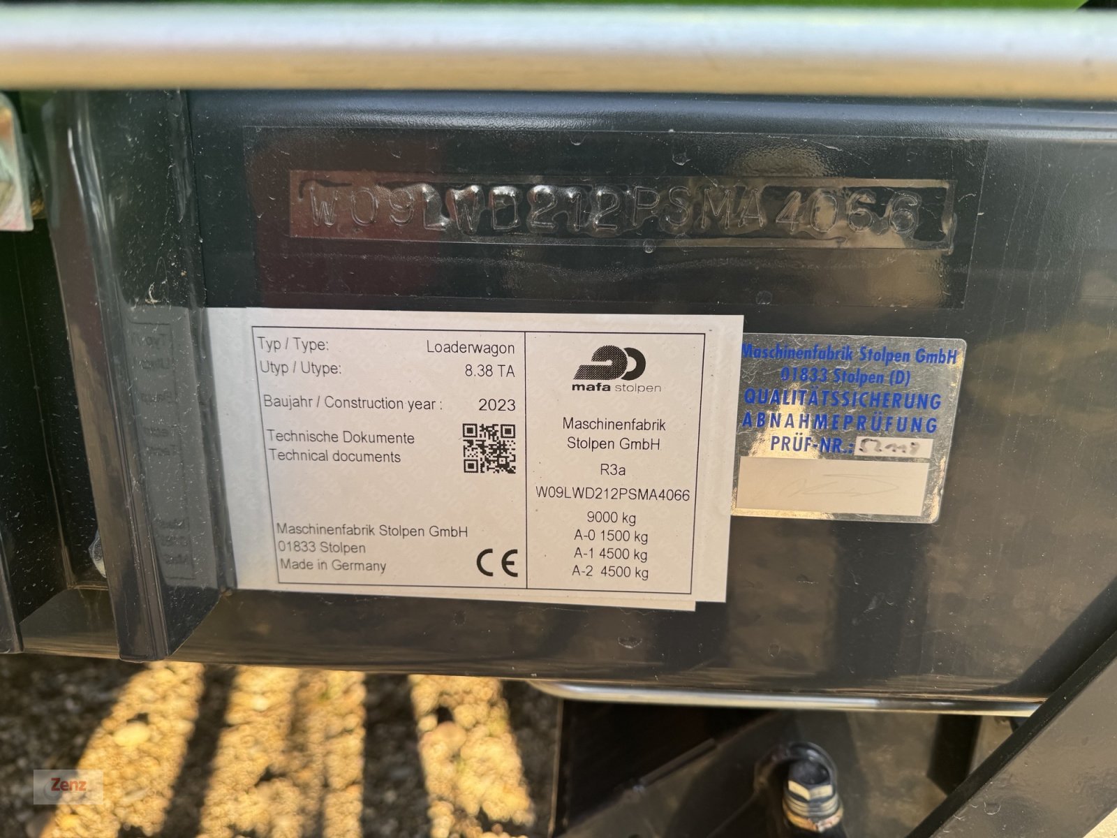 Ladewagen of the type Stolpen 8.38 TA, Neumaschine in Gars (Picture 3)