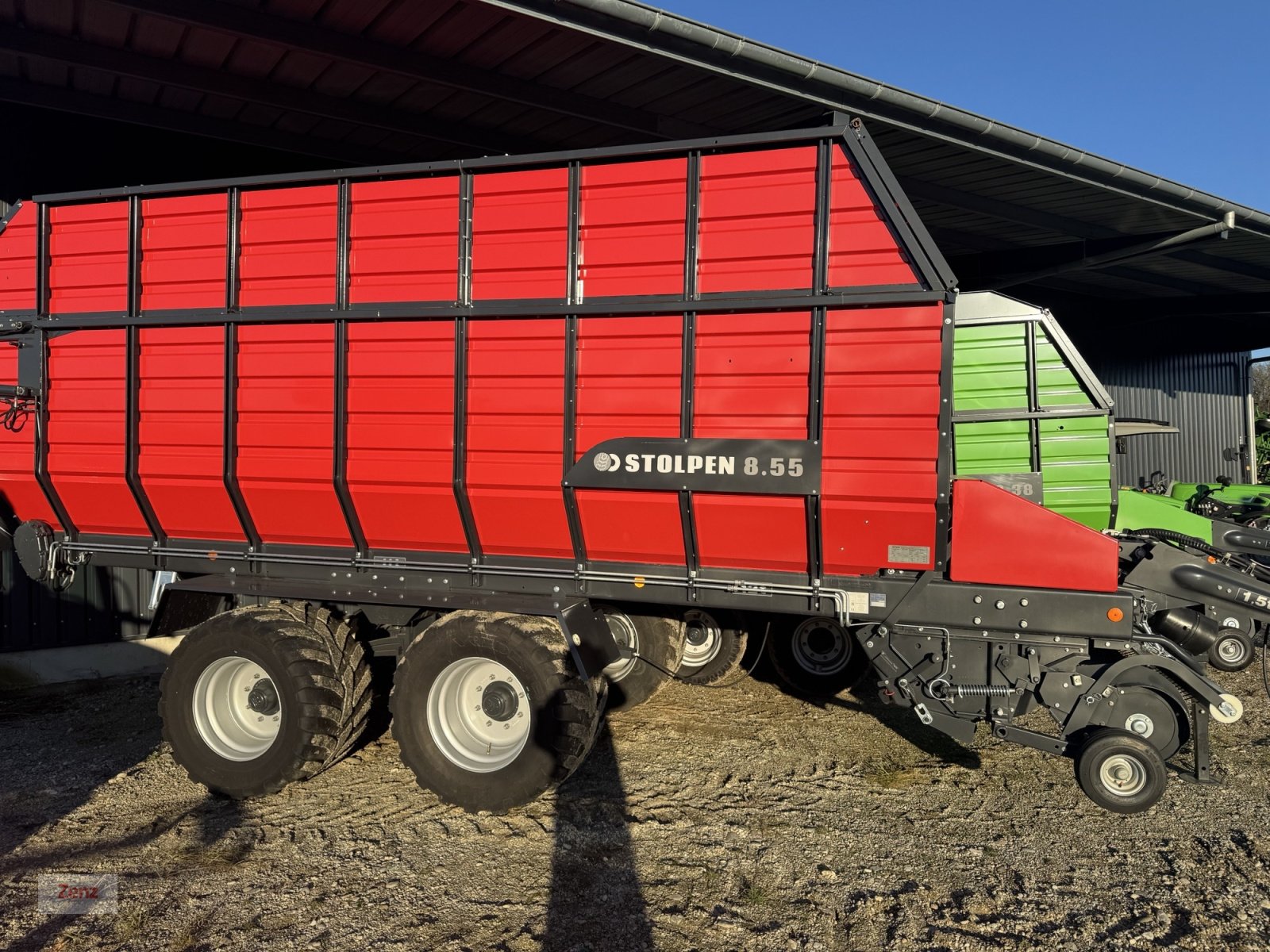 Ladewagen des Typs Stolpen 8.55, Neumaschine in Gars (Bild 1)