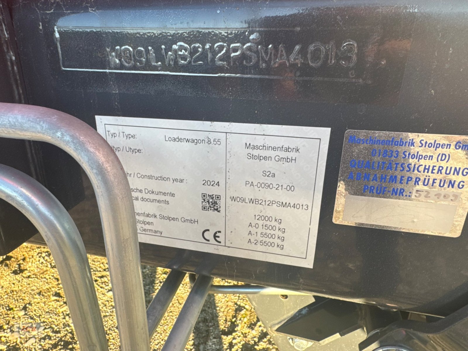 Ladewagen des Typs Stolpen 8.55, Neumaschine in Gars (Bild 3)