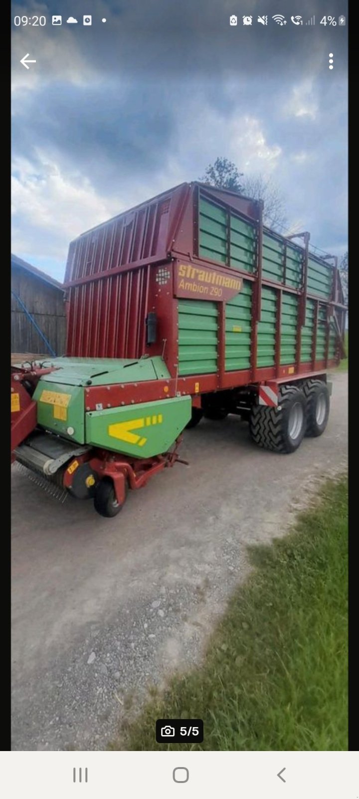 Ladewagen του τύπου Strautmann Ambion, Gebrauchtmaschine σε Wald (Φωτογραφία 1)