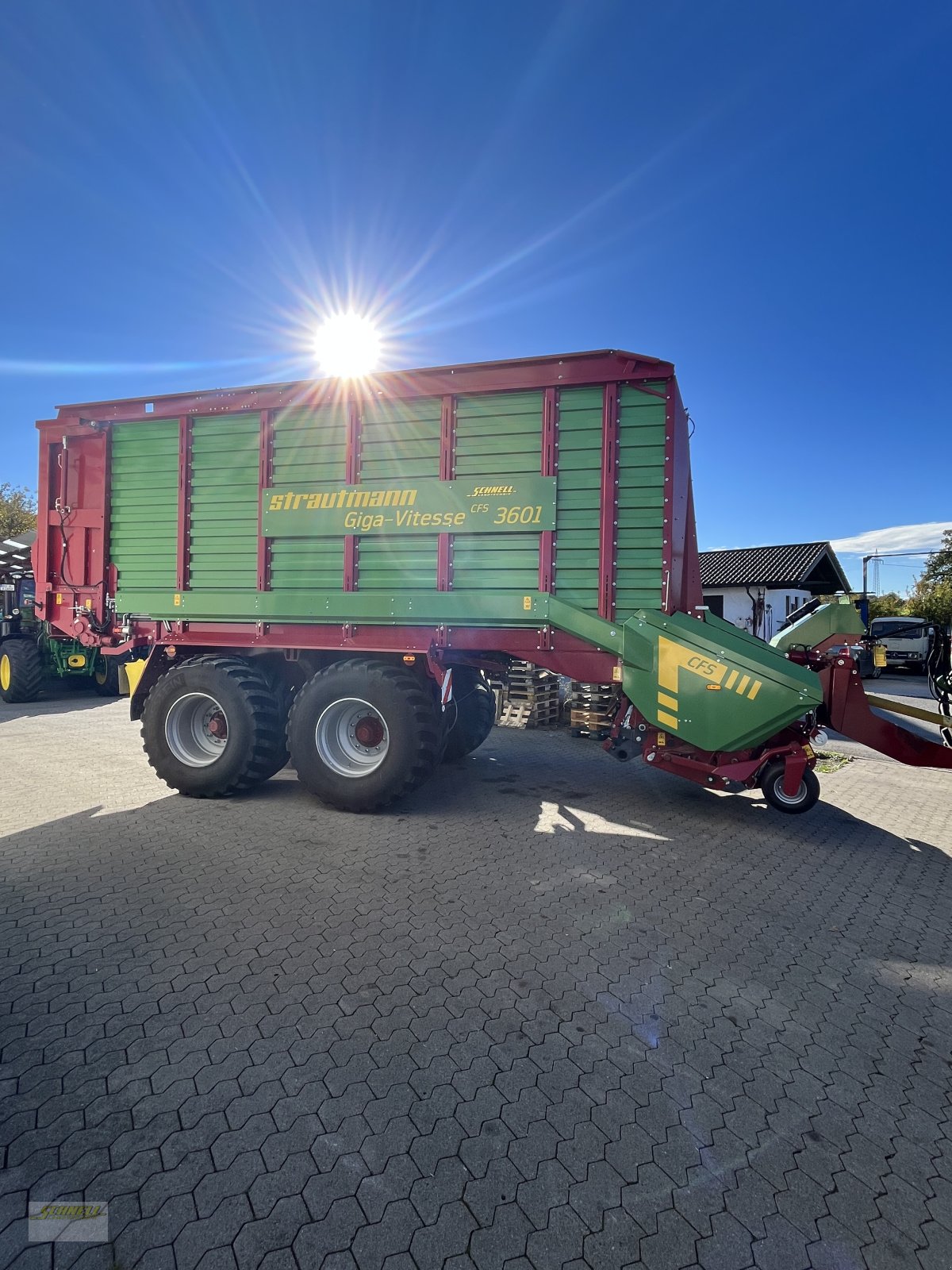 Ladewagen des Typs Strautmann Giga Vitesse 3601, Gebrauchtmaschine in Söchtenau (Bild 5)