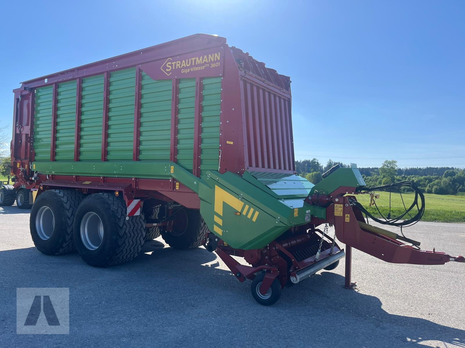 Ladewagen des Typs Strautmann Giga Vitesse 3601, Gebrauchtmaschine in Antdorf (Bild 4)