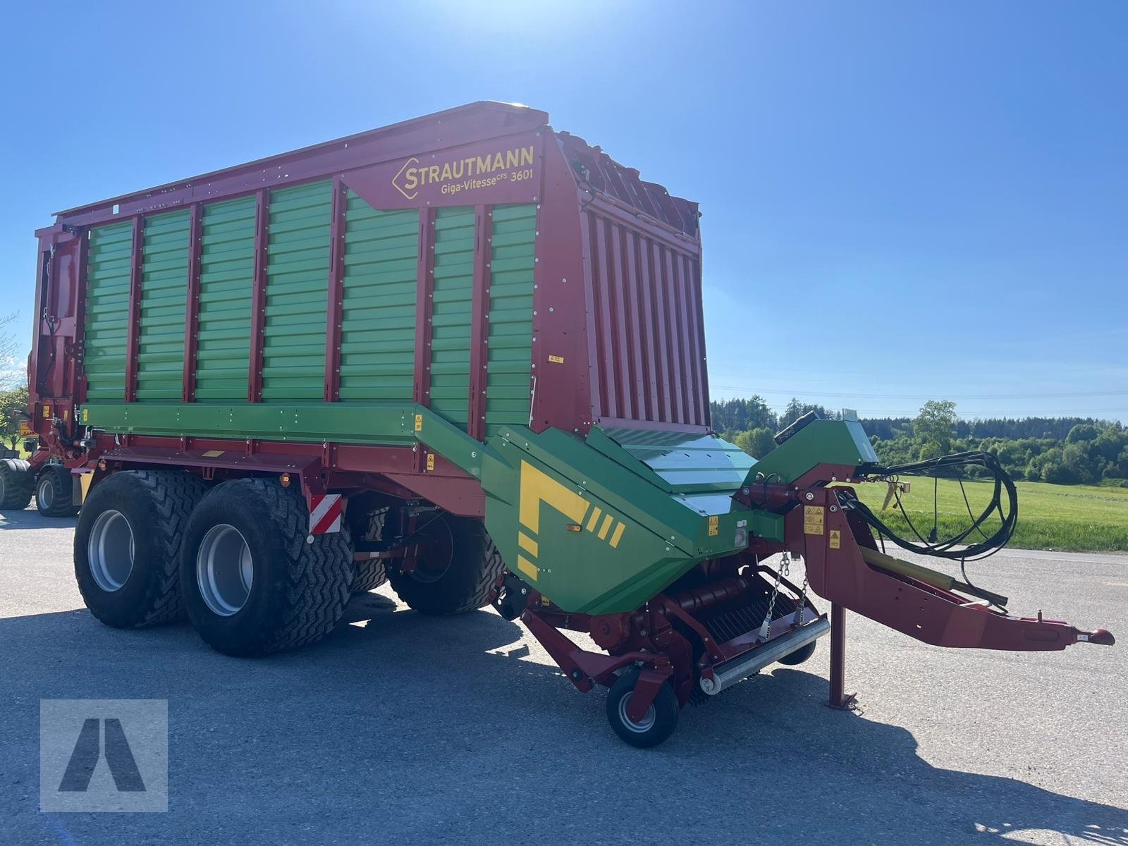 Ladewagen des Typs Strautmann Giga Vitesse 3601, Gebrauchtmaschine in Antdorf (Bild 5)