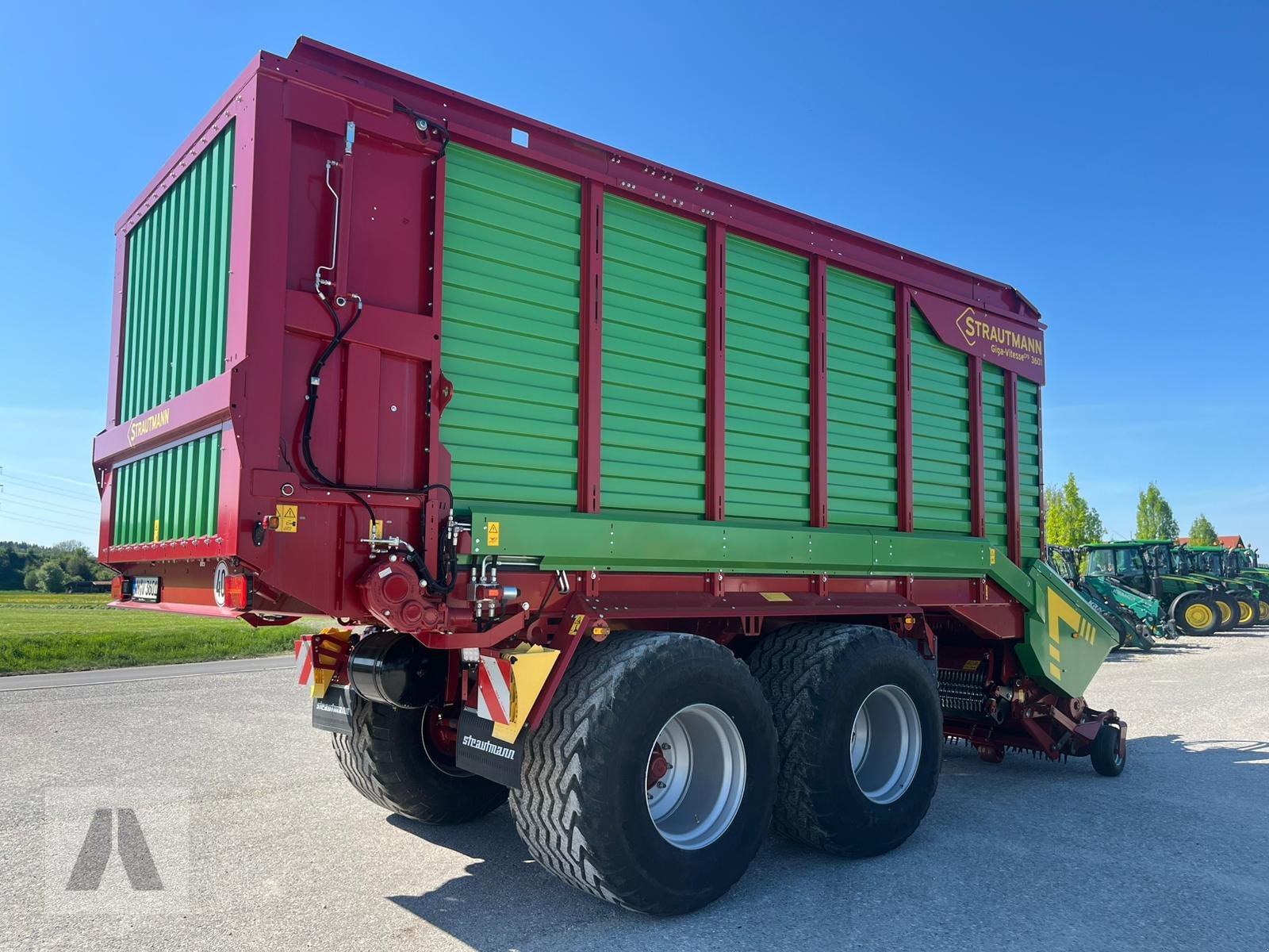 Ladewagen des Typs Strautmann Giga Vitesse 3601, Gebrauchtmaschine in Antdorf (Bild 7)