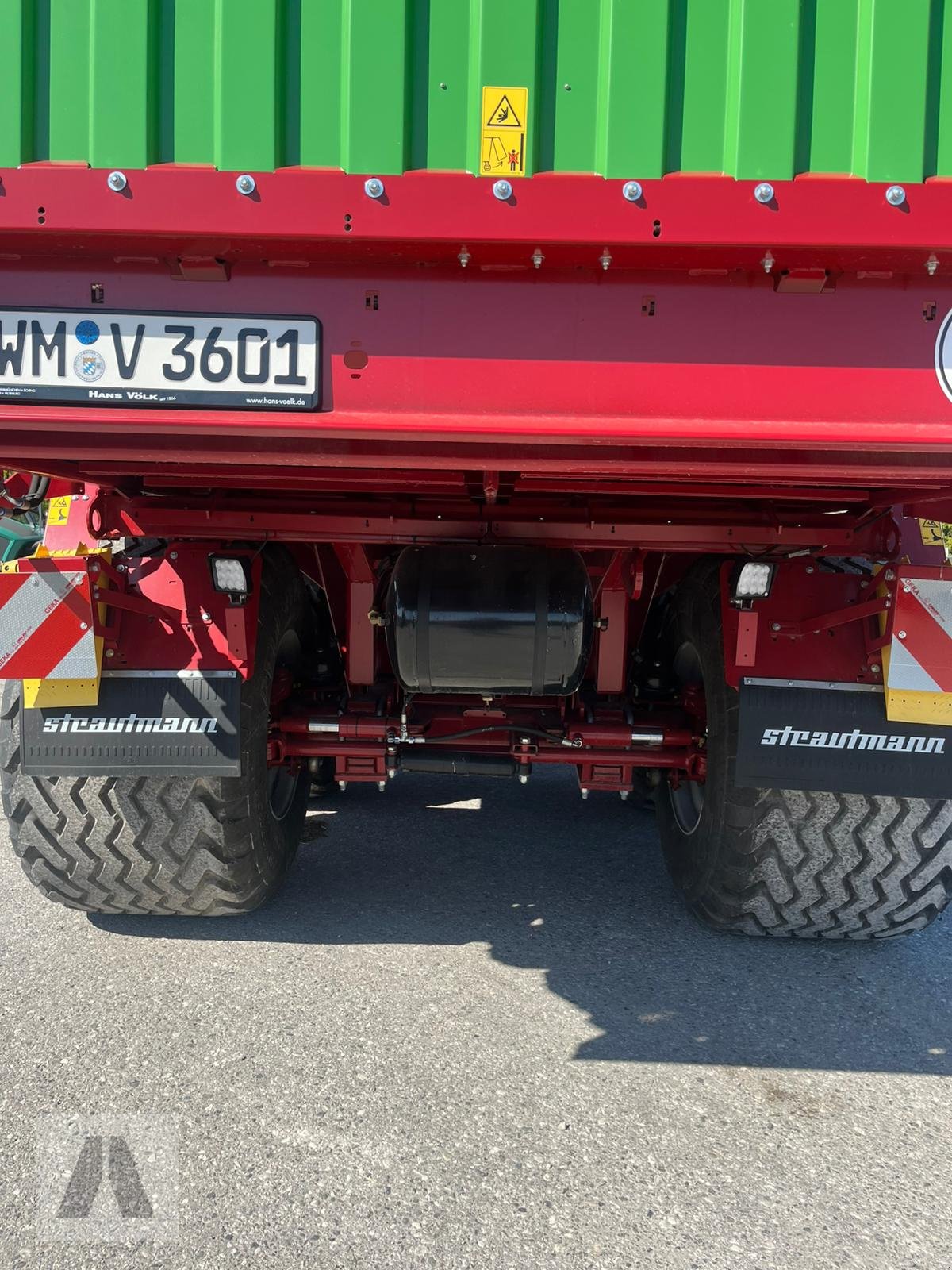 Ladewagen des Typs Strautmann Giga Vitesse 3601, Gebrauchtmaschine in Antdorf (Bild 11)