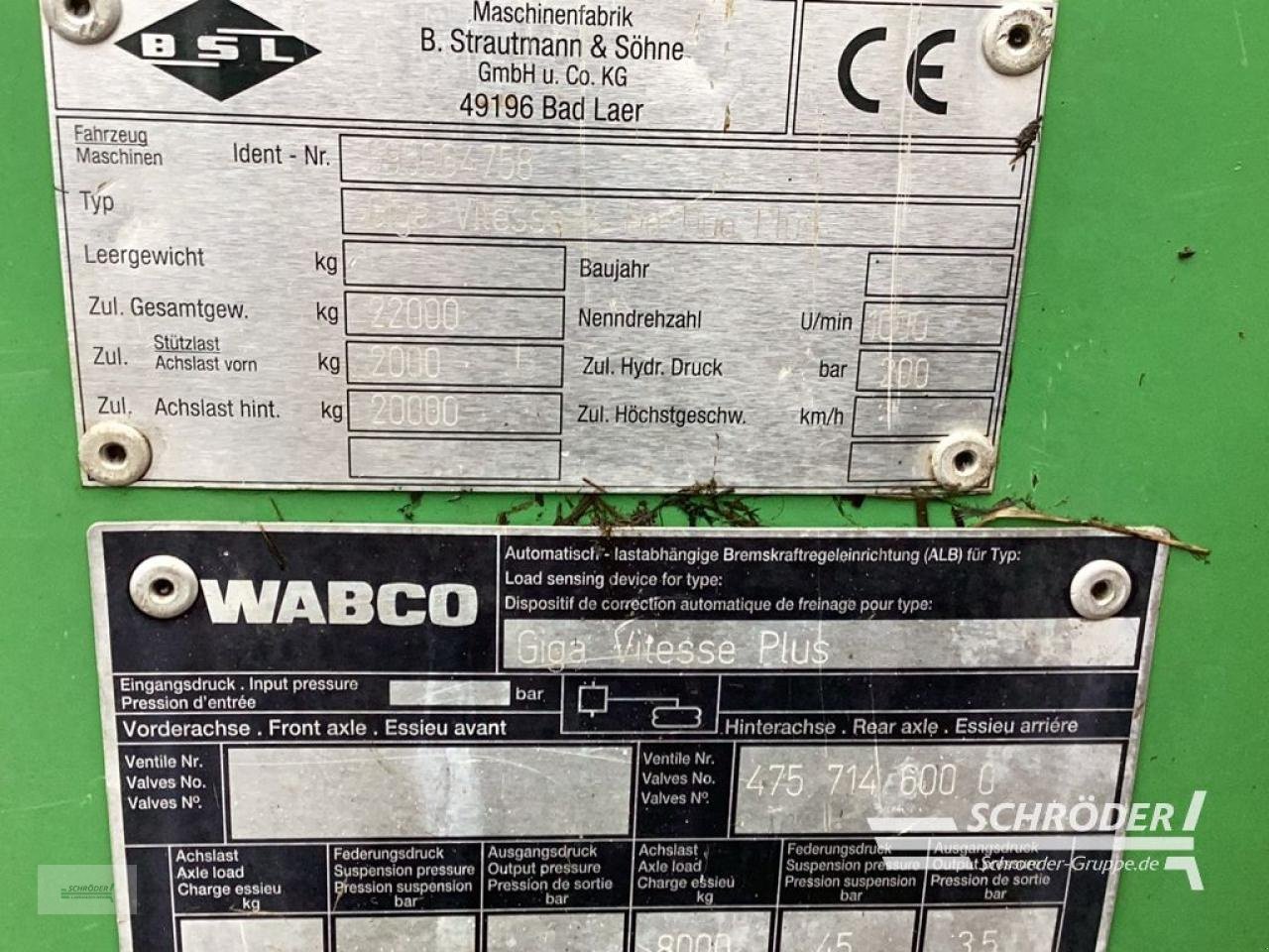 Ladewagen typu Strautmann GIGA VITESSE 4 DO DUO, Gebrauchtmaschine v Scharrel (Obrázek 5)