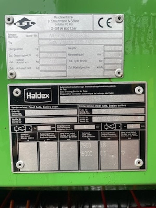 Ladewagen typu Strautmann Giga Vitesse CFS 4401 med ny model pickup, Gebrauchtmaschine v Kongerslev (Obrázek 13)