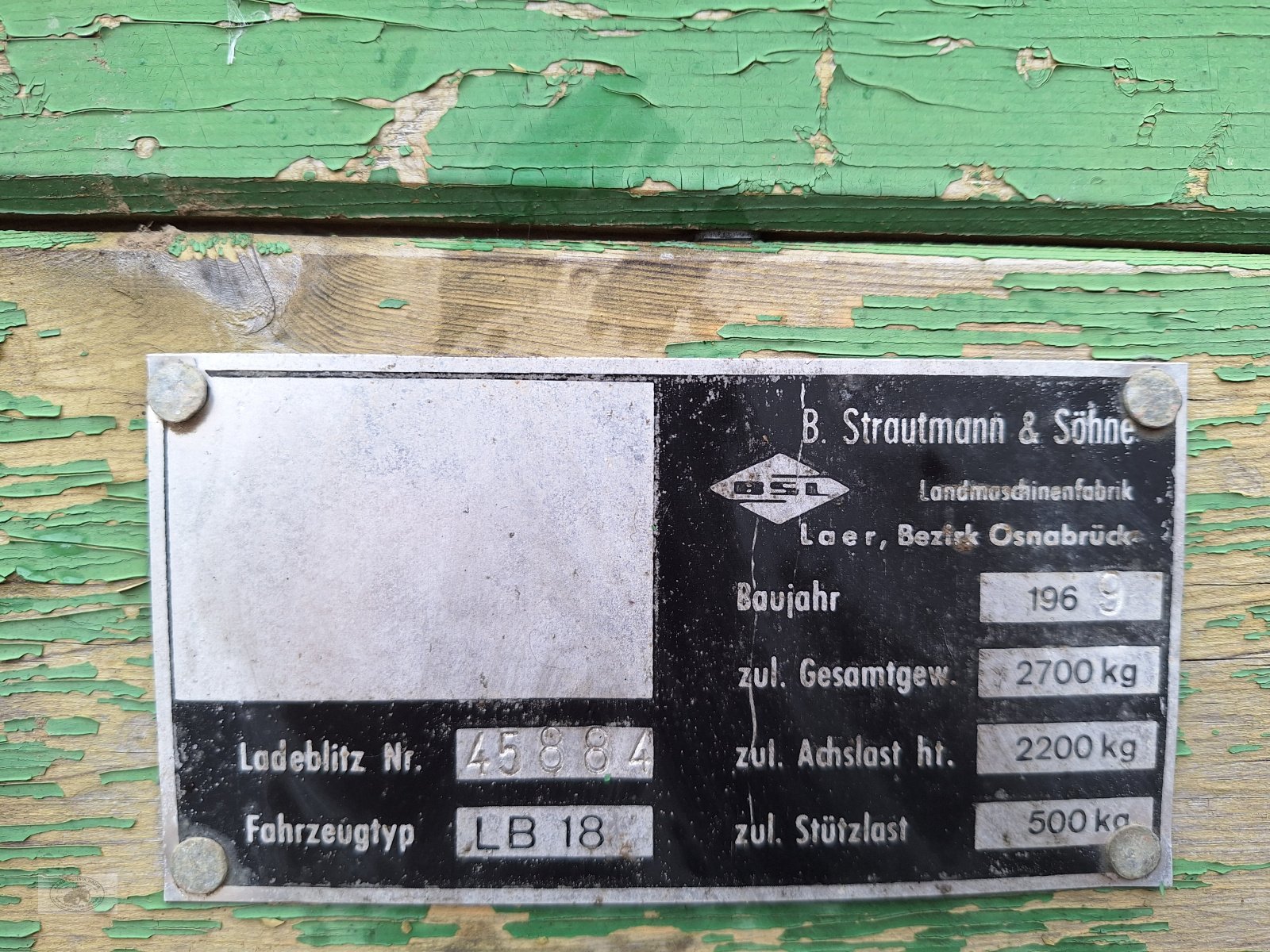 Ladewagen van het type Strautmann LB 18 Ladewagen ( Anhänger ) , kompl.mit Zapfwelle., Gebrauchtmaschine in Tschirn (Foto 3)