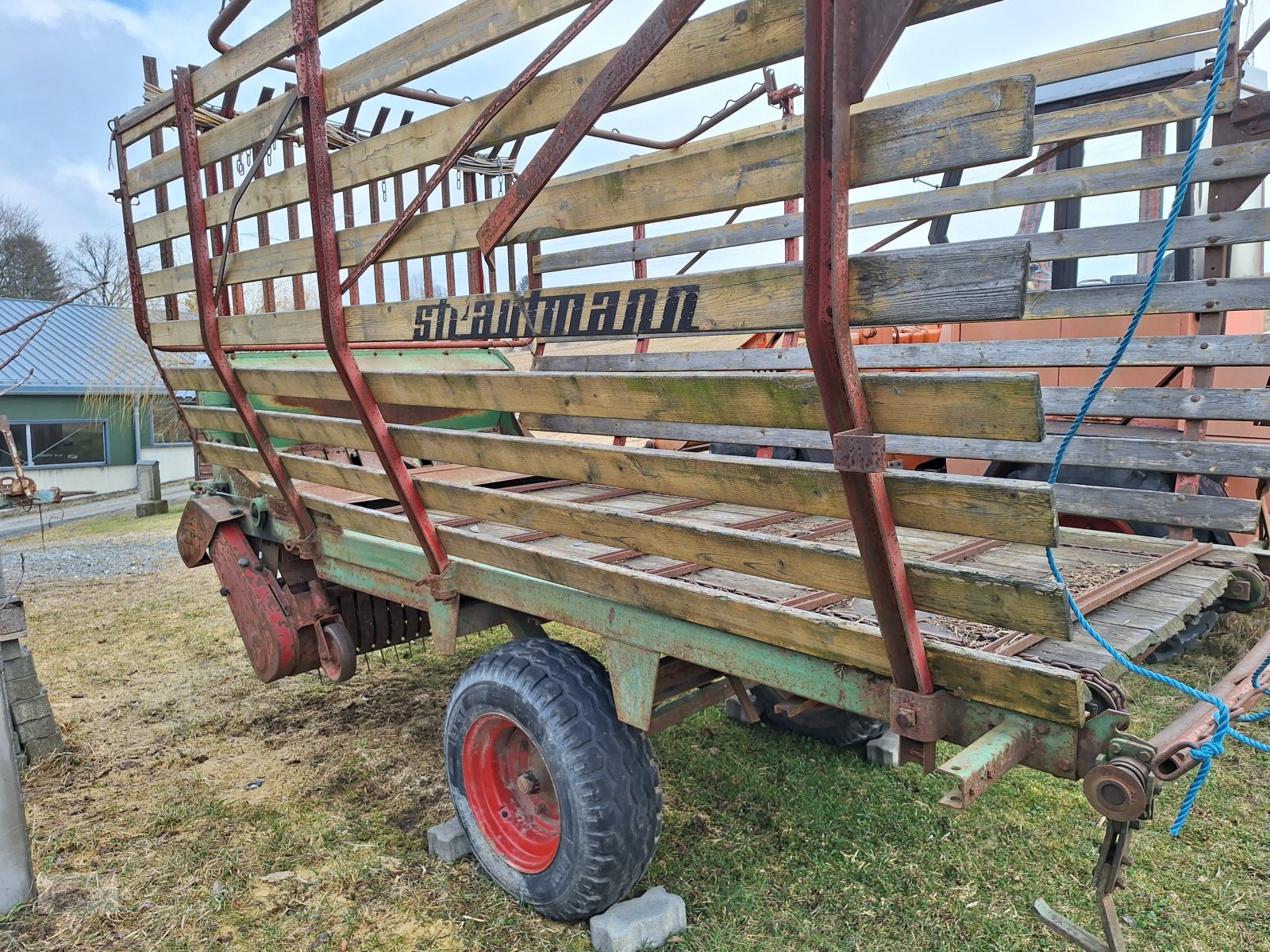Ladewagen van het type Strautmann LB 18 Ladewagen ( Anhänger ) , kompl.mit Zapfwelle., Gebrauchtmaschine in Tschirn (Foto 5)