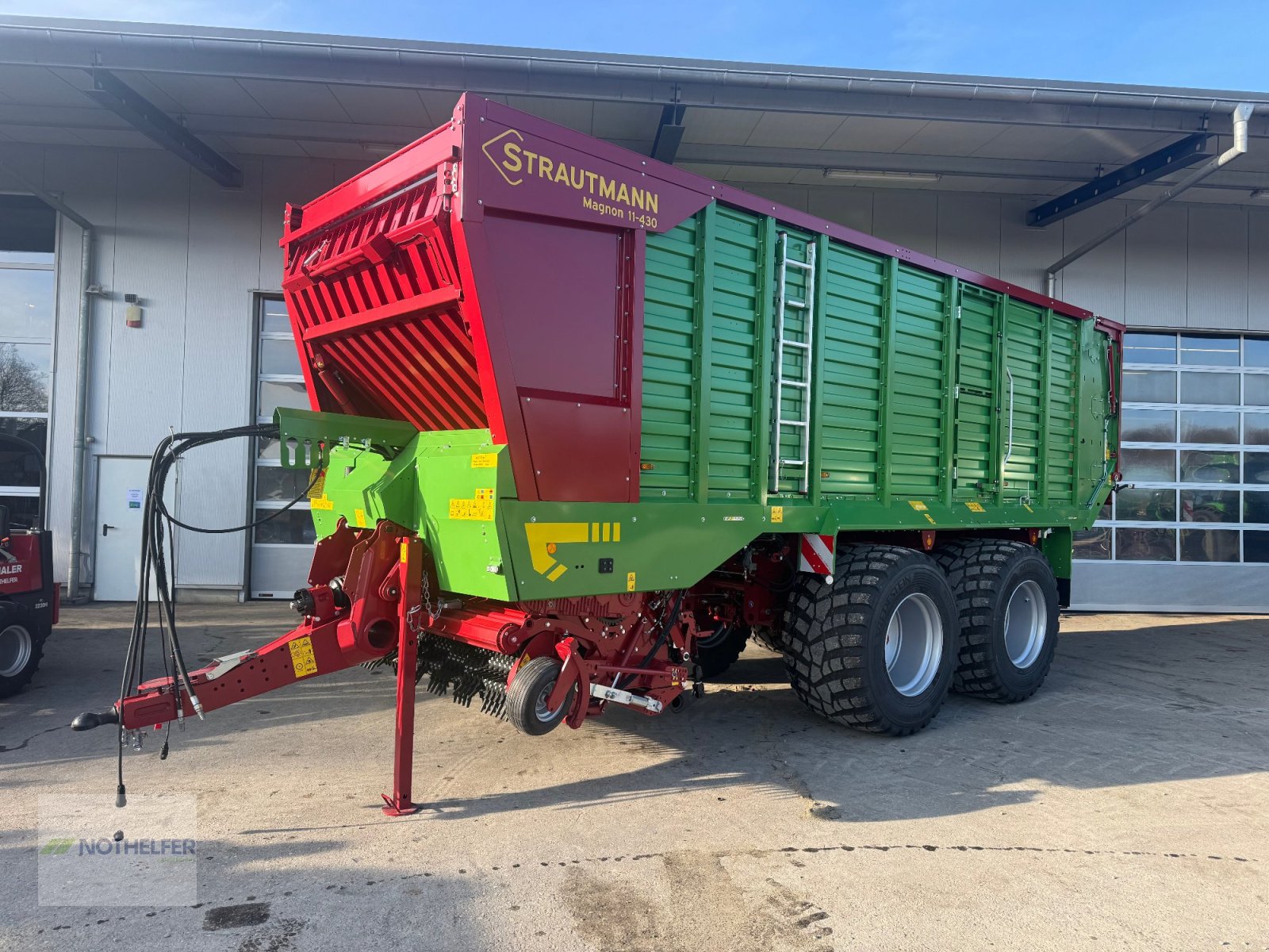 Ladewagen tipa Strautmann Magnon 11-430 CFS *Kurzschnitt 84 Messer*, Neumaschine u Pforzen (Slika 1)