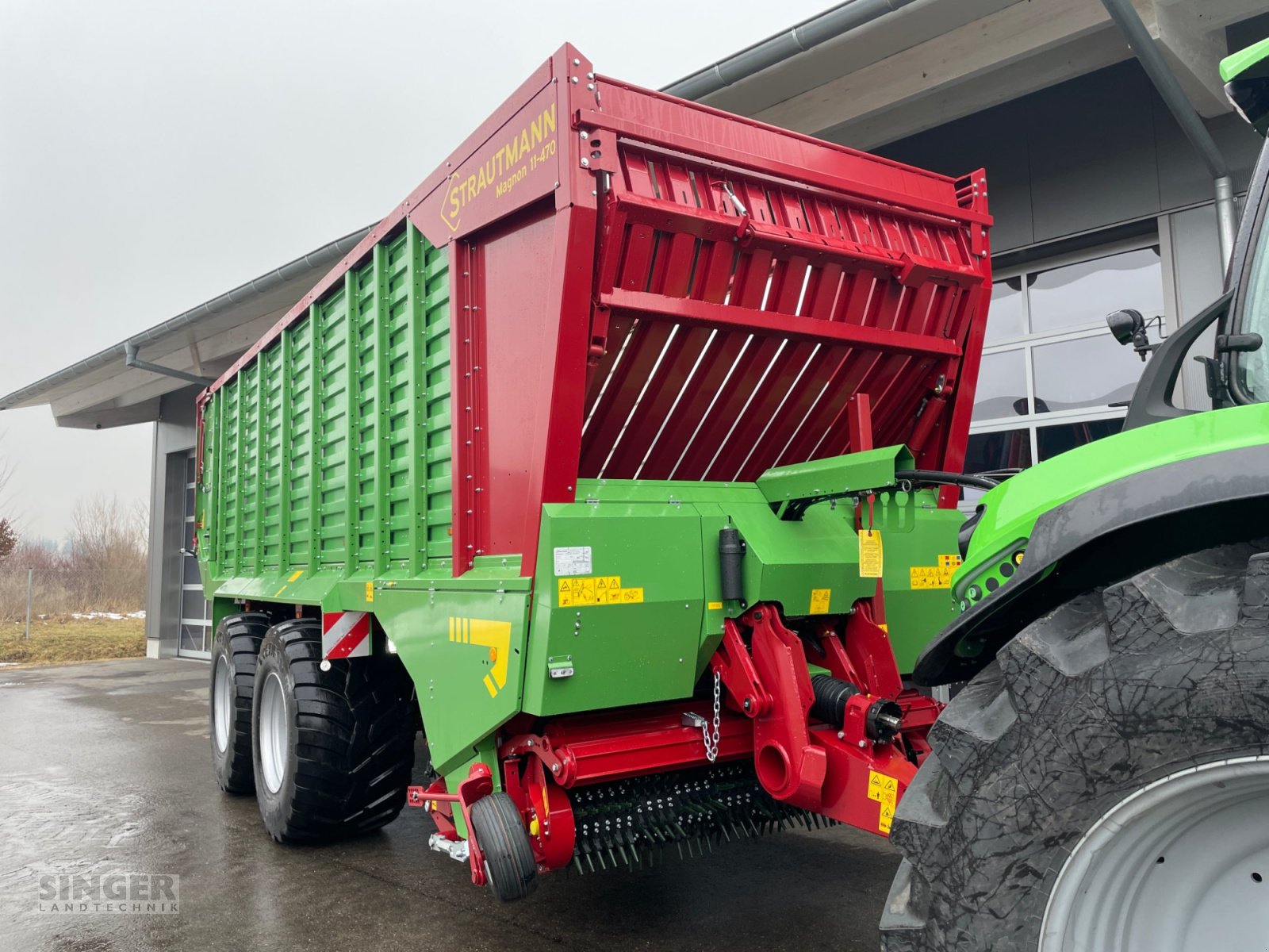 Ladewagen typu Strautmann Magnon 11-470 Kurzschnittladewagen, Neumaschine w Ebenhofen (Zdjęcie 2)