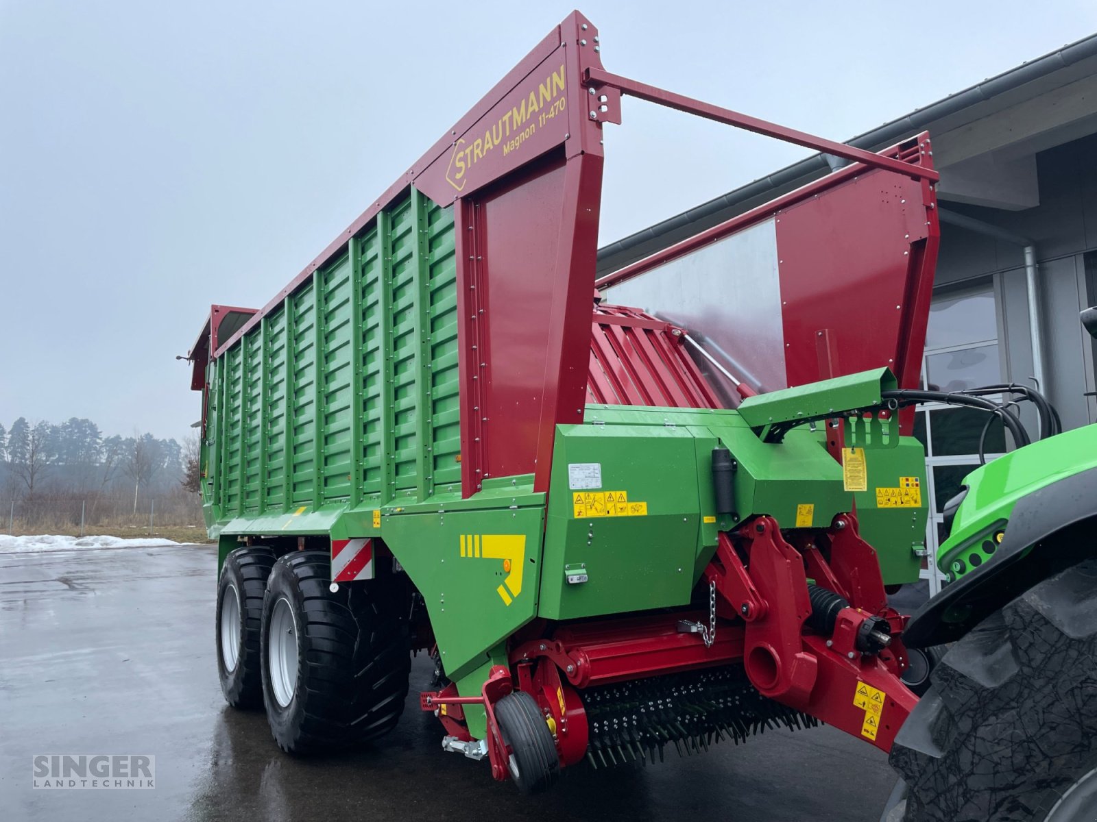 Ladewagen typu Strautmann Magnon 11-470 Kurzschnittladewagen, Neumaschine w Ebenhofen (Zdjęcie 14)