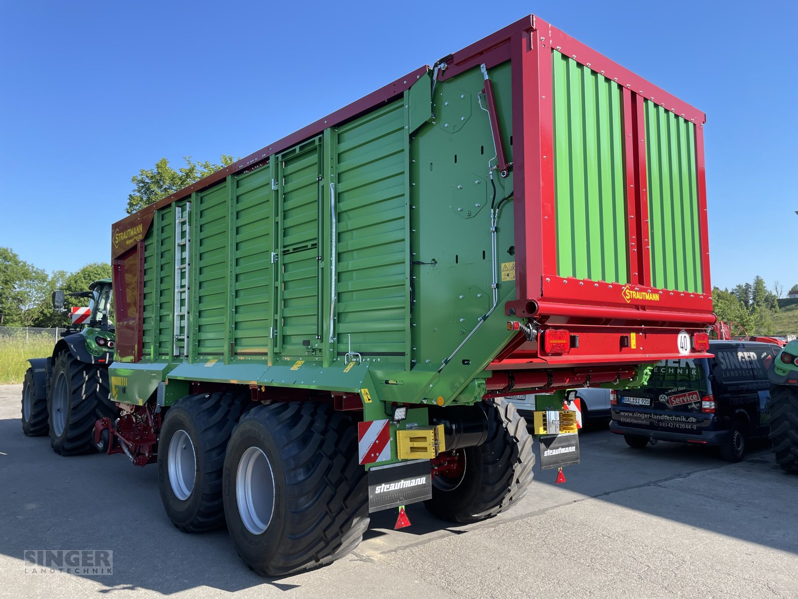 Ladewagen a típus Strautmann Magnon 8-370 CFS, Neumaschine ekkor: Ebenhofen (Kép 4)