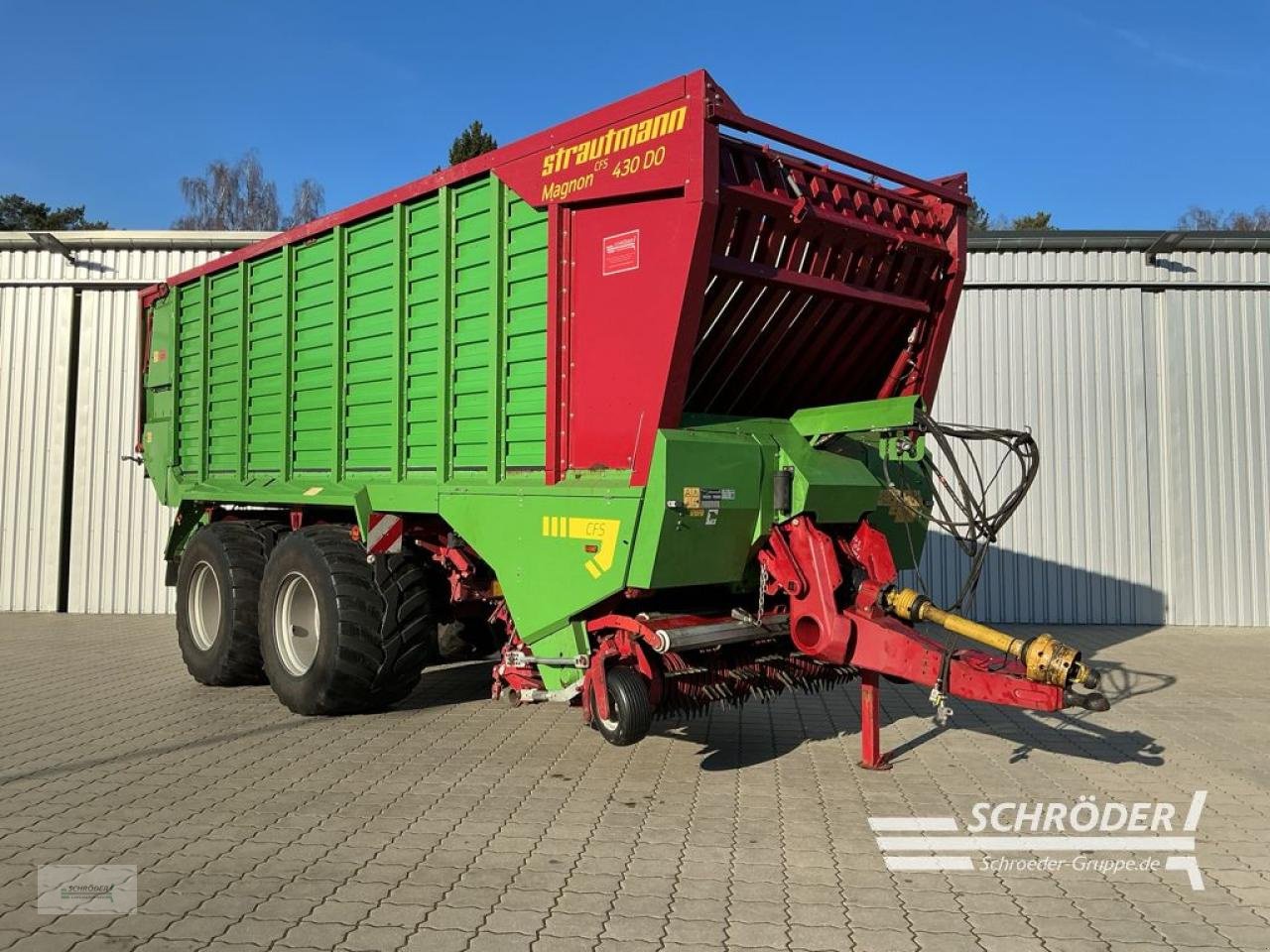 Ladewagen van het type Strautmann MAGNON CFS 430 DO, Gebrauchtmaschine in Hemmoor (Foto 1)