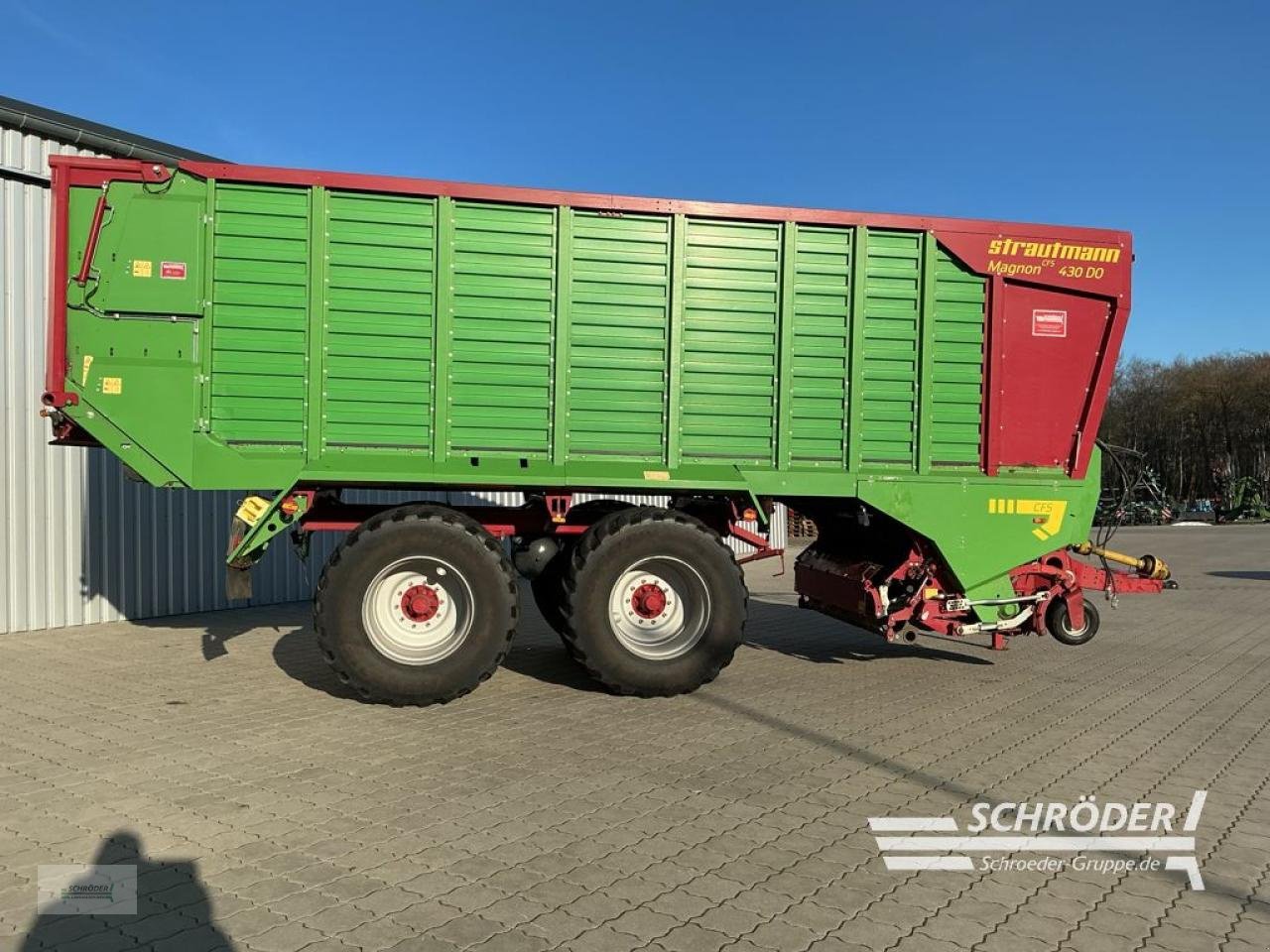 Ladewagen van het type Strautmann MAGNON CFS 430 DO, Gebrauchtmaschine in Hemmoor (Foto 3)