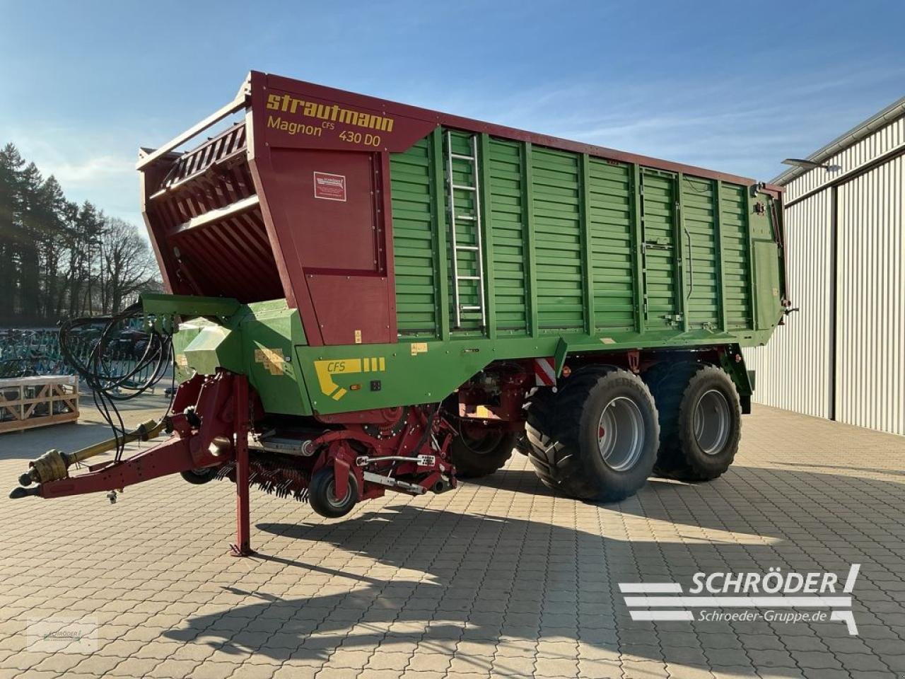 Ladewagen van het type Strautmann MAGNON CFS 430 DO, Gebrauchtmaschine in Hemmoor (Foto 5)