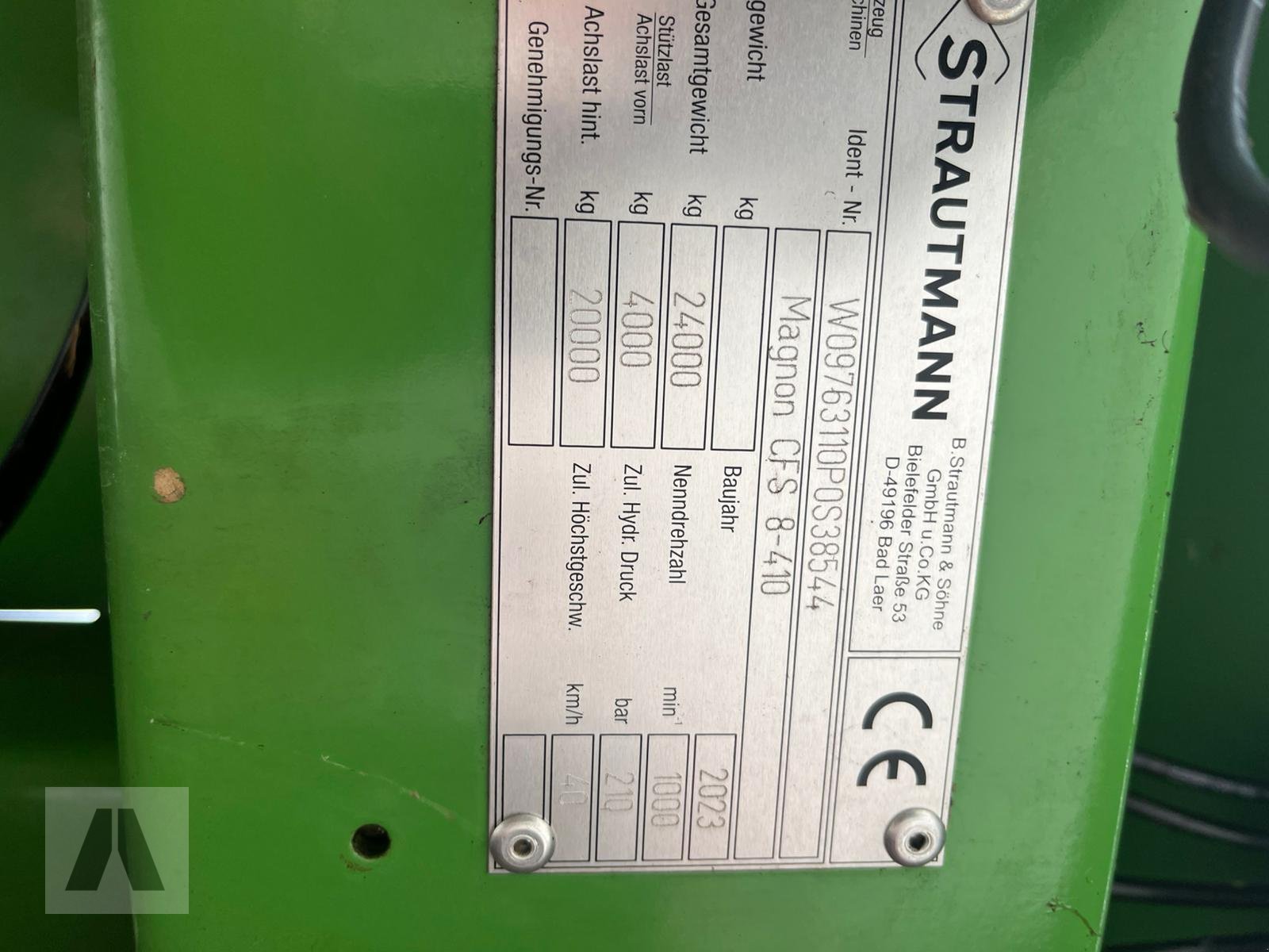 Ladewagen tip Strautmann Magnon CFS 8-410, Neumaschine in Eggenfelden (Poză 15)