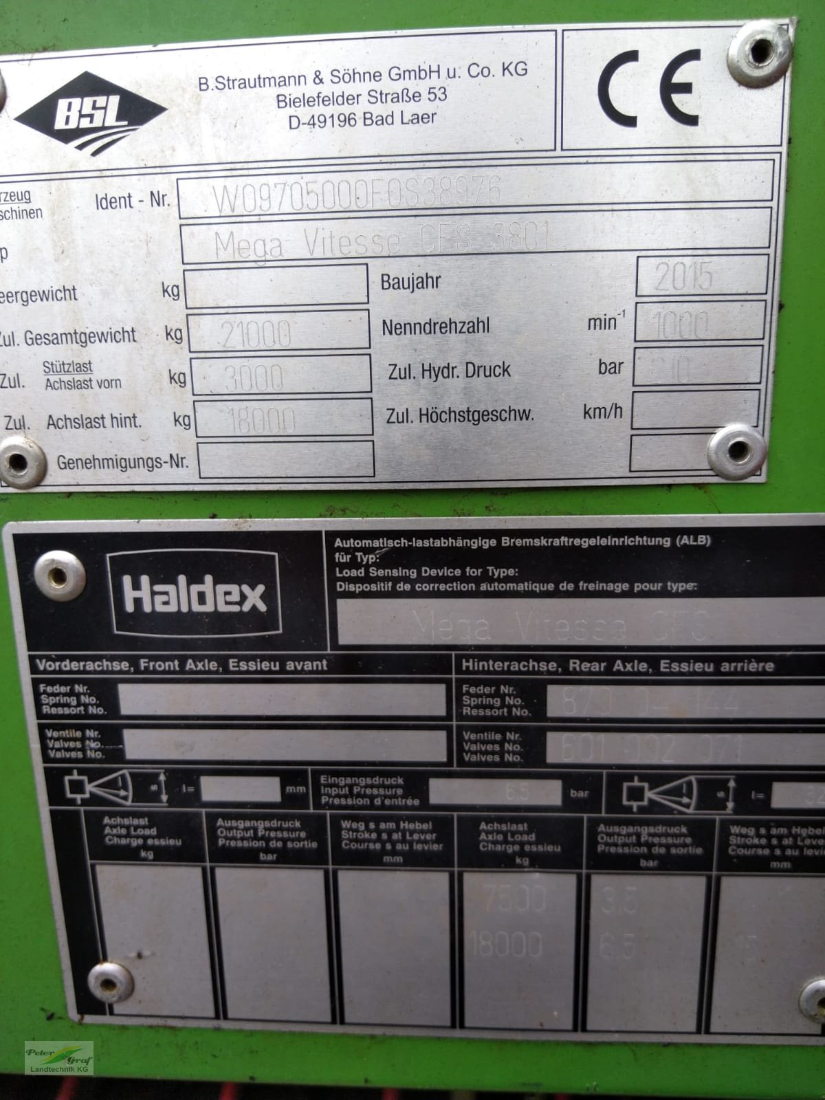 Ladewagen typu Strautmann Mega-Vitesse CFS 3801, Gebrauchtmaschine v Pegnitz-Bronn (Obrázek 17)