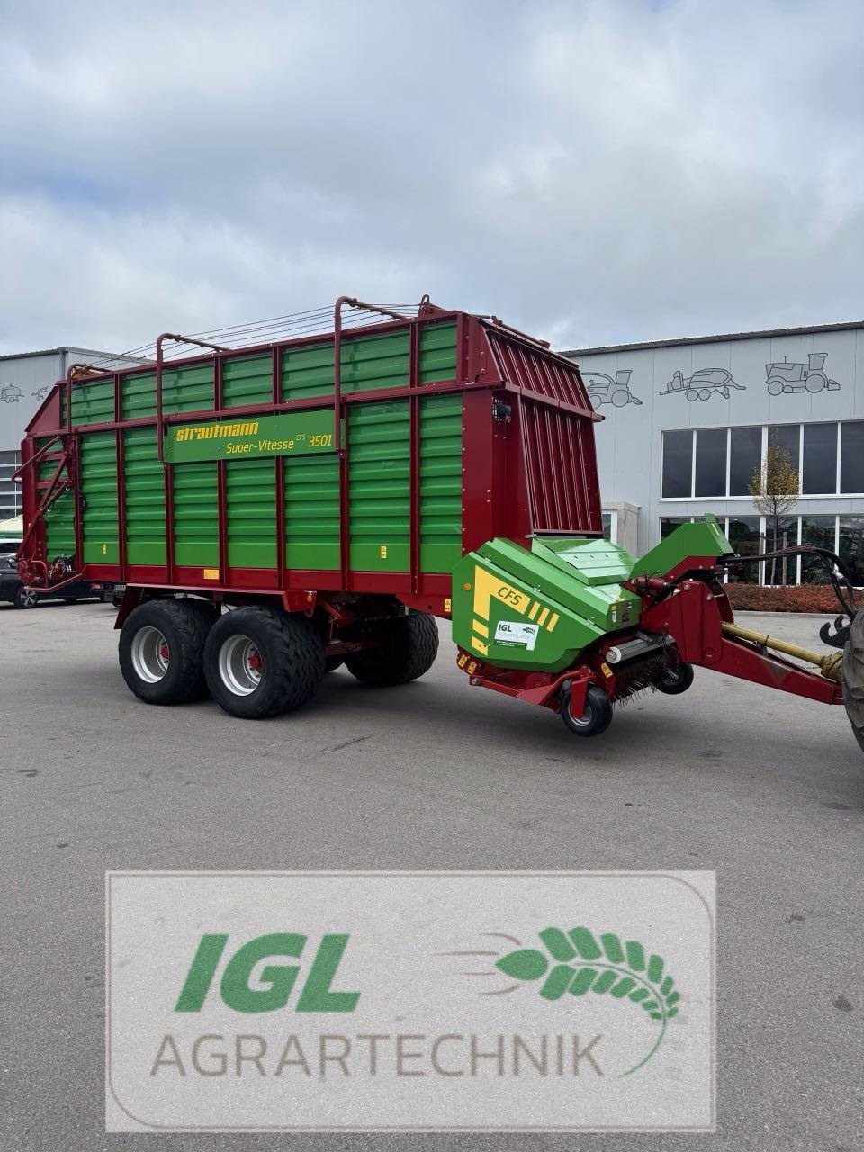 Ladewagen of the type Strautmann Super Vitesse CFS 3501, Gebrauchtmaschine in Nabburg (Picture 1)