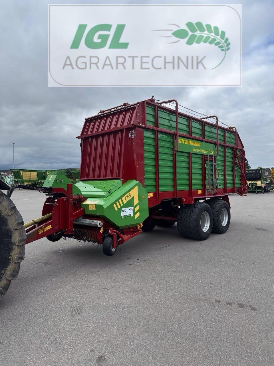 Ladewagen of the type Strautmann Super Vitesse CFS 3501, Gebrauchtmaschine in Nabburg (Picture 3)