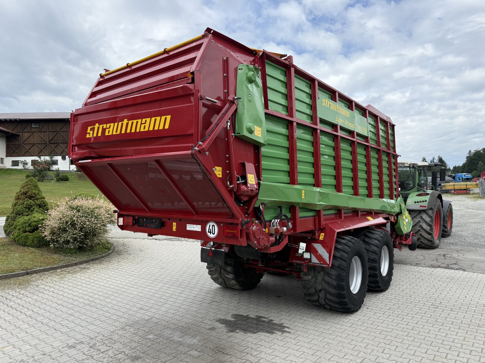 Ladewagen от тип Strautmann Super Vitesse CFS 3502 DO Unfall, Gebrauchtmaschine в Neureichenau (Снимка 5)