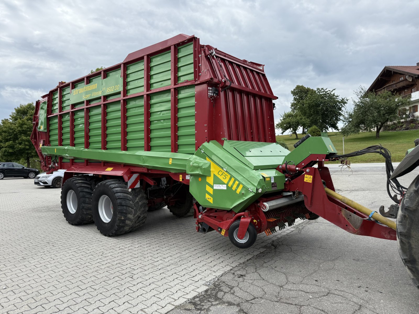 Ladewagen от тип Strautmann Super Vitesse CFS 3502 DO Unfall, Gebrauchtmaschine в Neureichenau (Снимка 8)