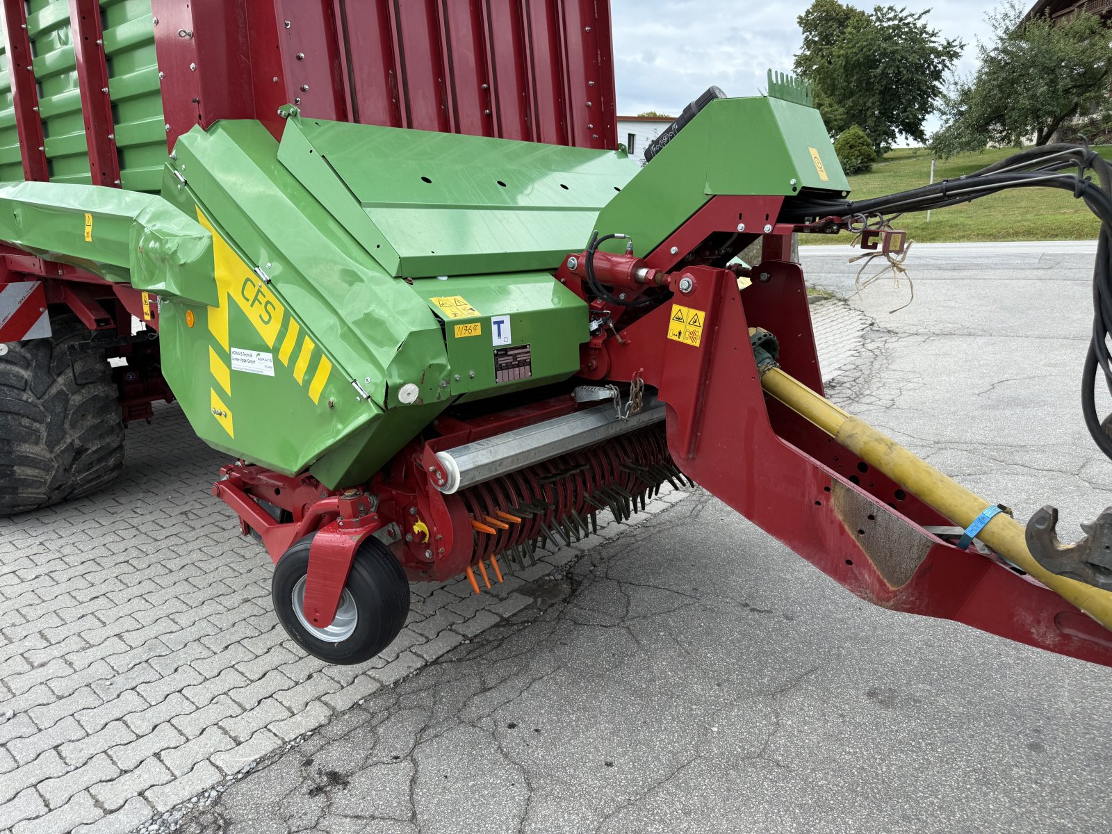 Ladewagen от тип Strautmann Super Vitesse CFS 3502 DO Unfall, Gebrauchtmaschine в Neureichenau (Снимка 9)