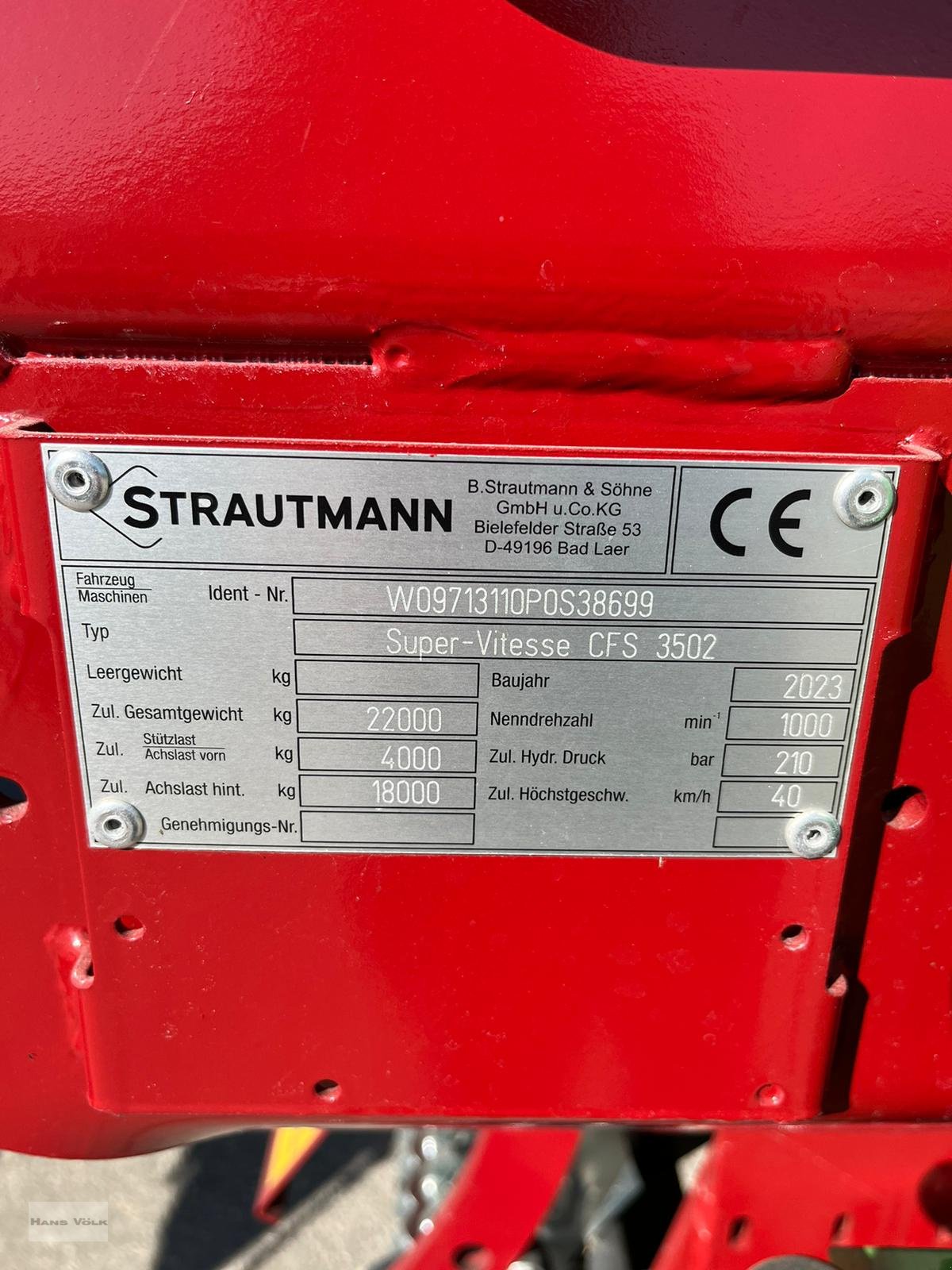 Ladewagen tip Strautmann Super Vitesse CFS 3502, Gebrauchtmaschine in Antdorf (Poză 16)