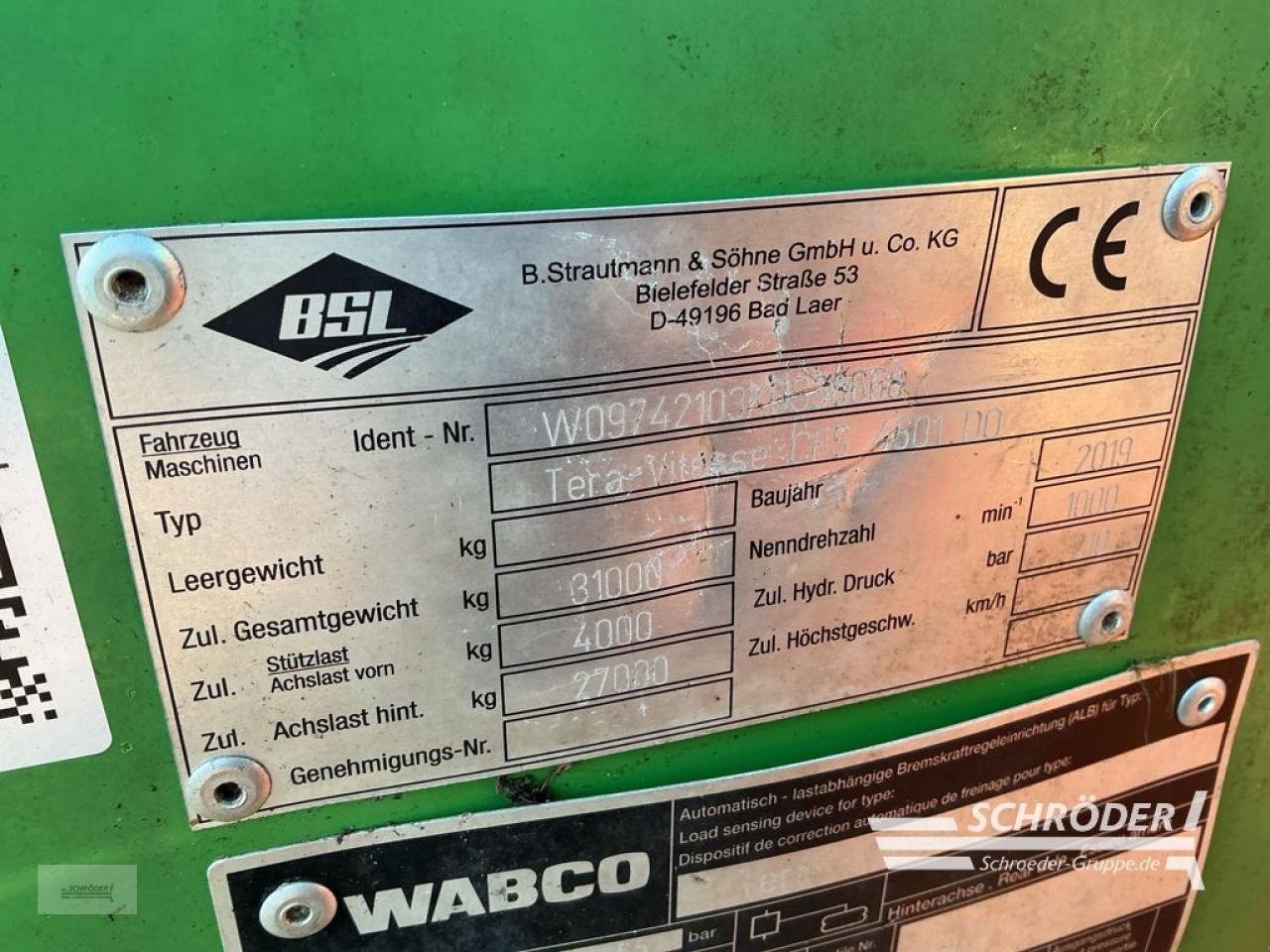 Ladewagen del tipo Strautmann TERA-VITESSE CFS 4601 DO, Gebrauchtmaschine en Hemmoor (Imagen 9)