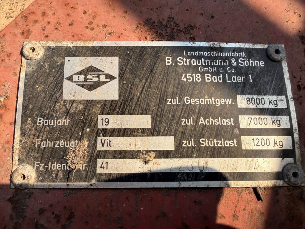 Ladewagen tip Strautmann VITESSE 230, Neumaschine in Coevorden (Poză 10)