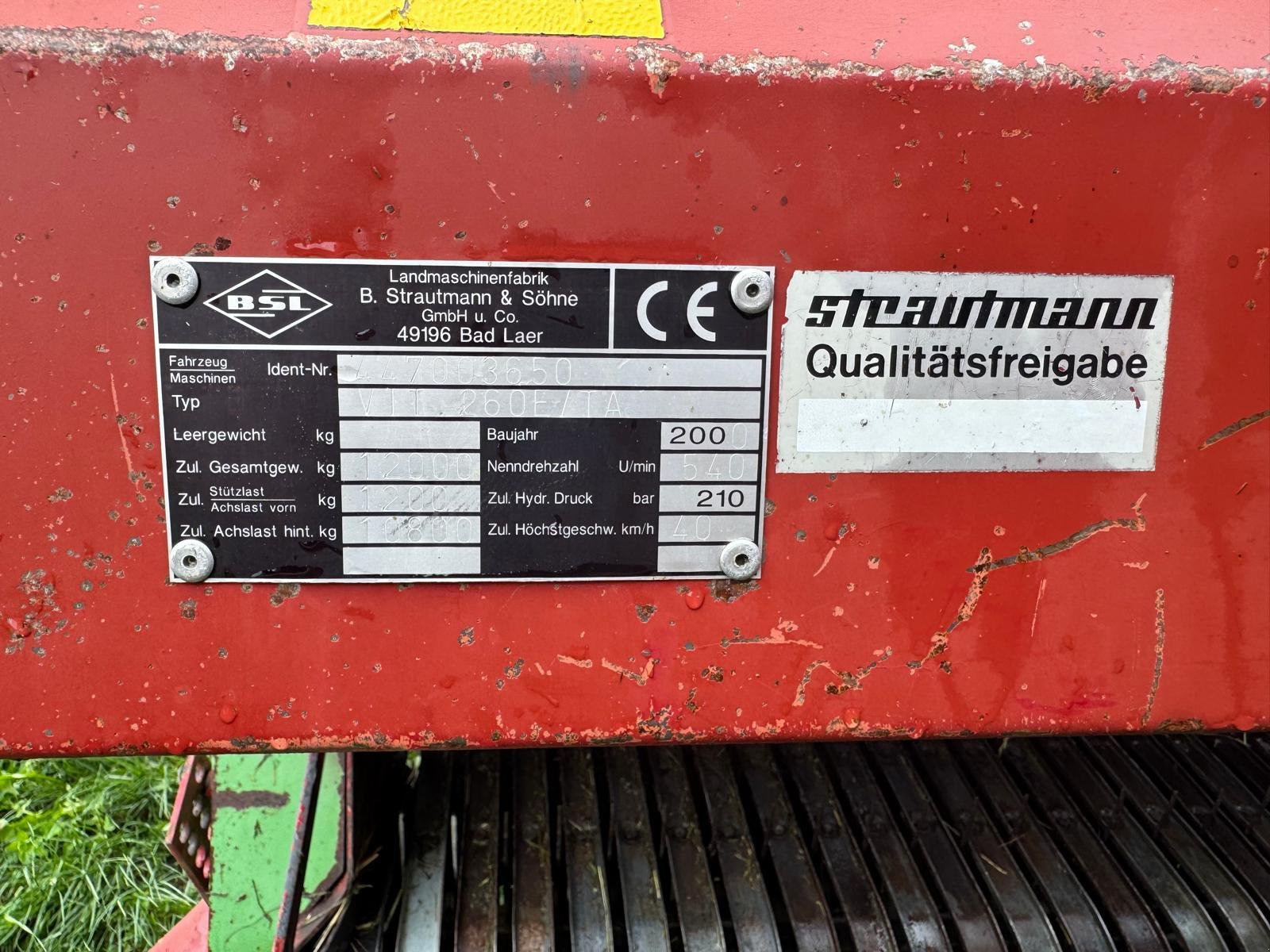 Ladewagen типа Strautmann Vitesse 260, Gebrauchtmaschine в Massing (Фотография 12)