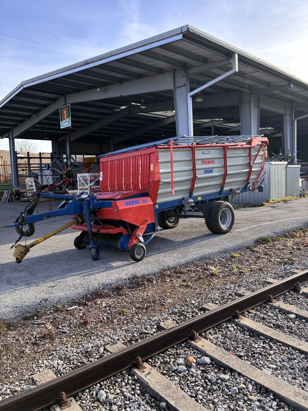 Ladewagen типа Trumag Robot 20 H, Gebrauchtmaschine в Bergheim (Фотография 5)