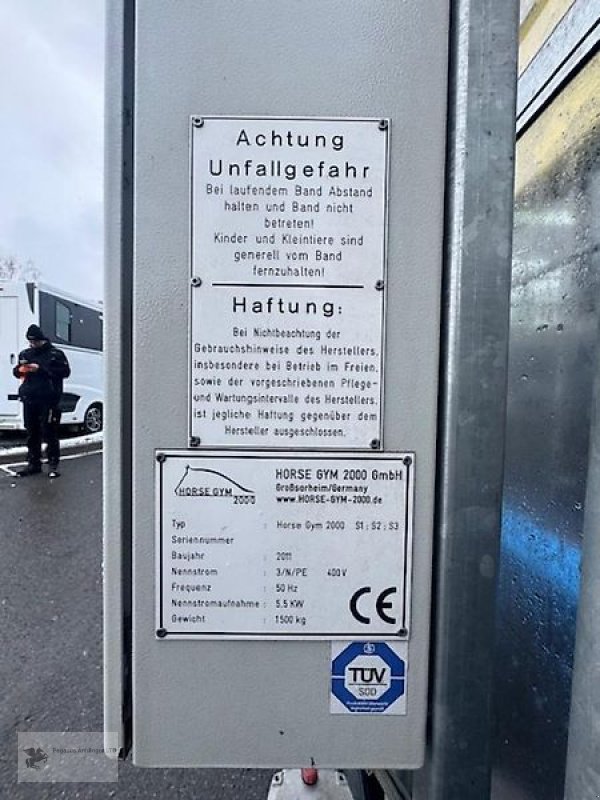 Lagerhalle типа Sonstige Horse-Gym-2000 Pferdelaufband Horsetrainer Höhenverstellbar, Neumaschine в Gevelsberg (Фотография 12)