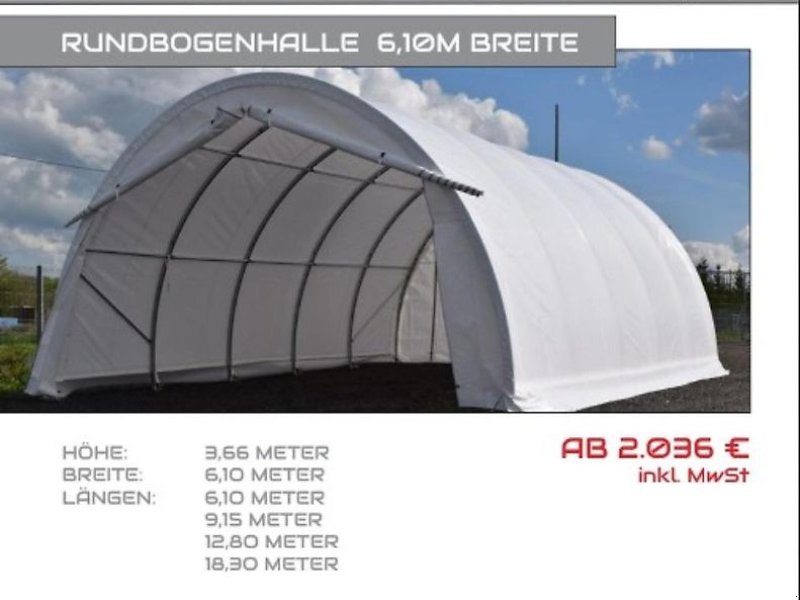 Lagerhalle del tipo Sonstige Lagerhalle Lagerzelt Tunnelhalle Zelthalle 6x6m NEU, Neumaschine en Rodeberg OT Eigenrieden (Imagen 1)