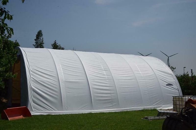Lagerhalle des Typs Sonstige Pferde Unterstand Lagerhalle Offenstall 12x9,15x4,5 Statik 750PVC, Gebrauchtmaschine in Rodeberg OT Eigenrieden (Bild 2)