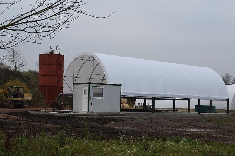 Lagerhalle des Typs Sonstige Rundbogenhalle Zelthalle 10x9x4,5m Landwirtschaft Statik 750PVC, Gebrauchtmaschine in Rodeberg OT Eigenrieden (Bild 1)