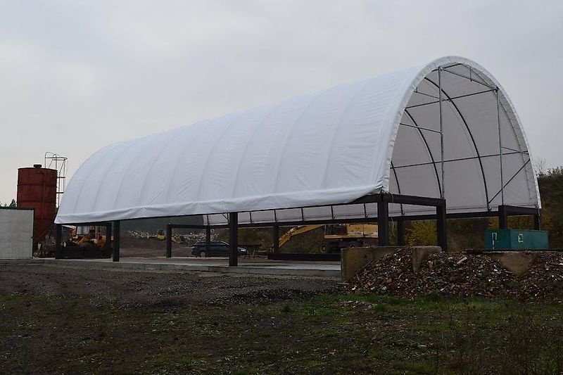 Lagerhalle of the type Sonstige Rundbogenhalle Zelthalle 12x9x4,5m Landwirtschaft 750 PVC Statik, Gebrauchtmaschine in Rodeberg OT Eigenrieden (Picture 1)