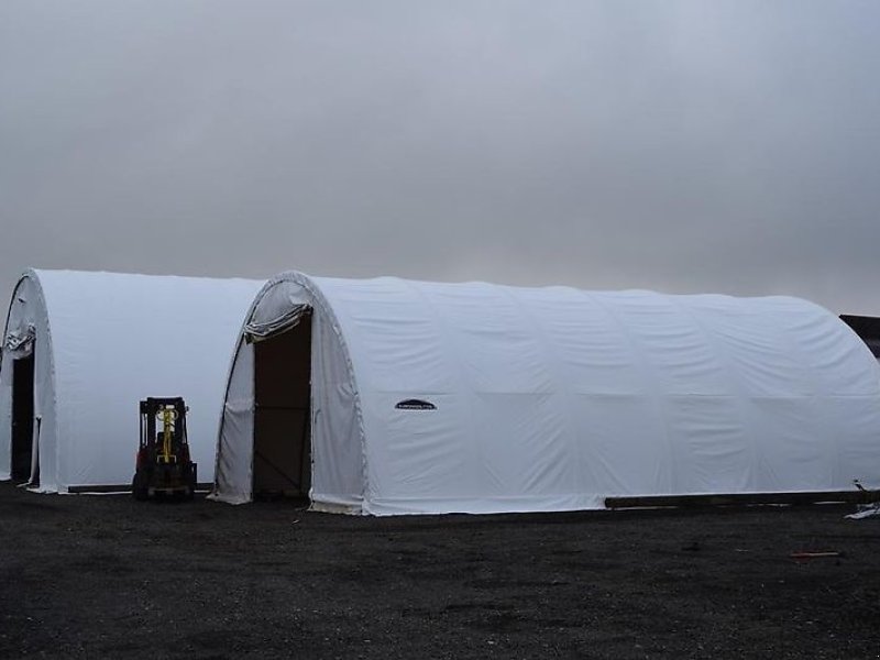 Lagerhalle типа Sonstige Rundbogenhalle Zelthalle 12x9x4,5m Landwirtschaft 750 PVC Statik, Gebrauchtmaschine в Rodeberg OT Eigenrieden (Фотография 1)