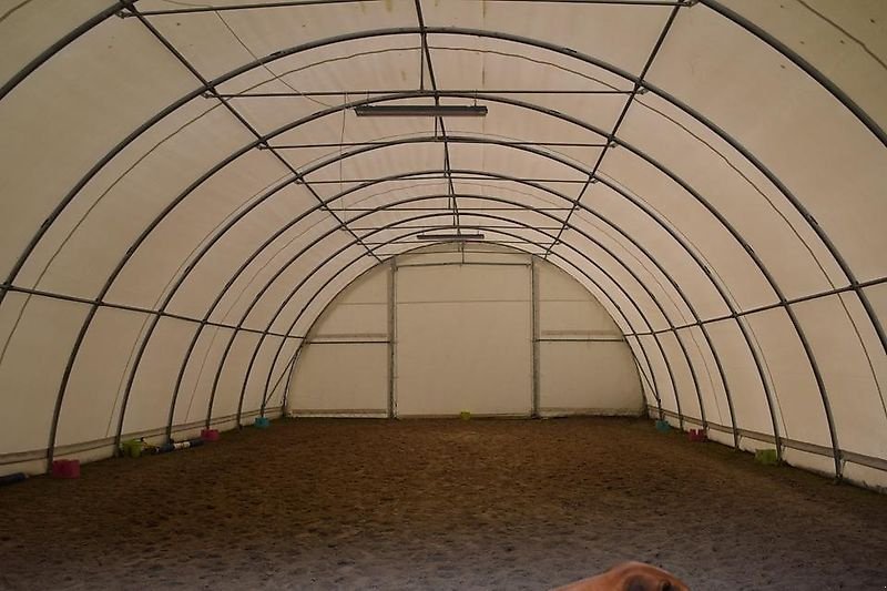Lagerhalle от тип Sonstige Rundbogenhalle Zelthalle 12x9x4,5m Landwirtschaft 750 PVC Statik, Gebrauchtmaschine в Rodeberg OT Eigenrieden (Снимка 10)