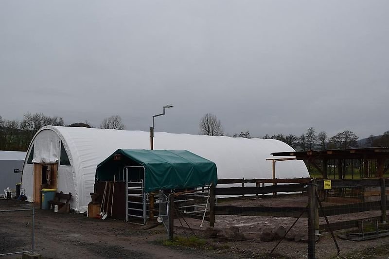 Lagerhalle от тип Sonstige Rundbogenhalle Zelthalle 12x9x4,5m Landwirtschaft 750 PVC Statik, Gebrauchtmaschine в Rodeberg OT Eigenrieden (Снимка 18)