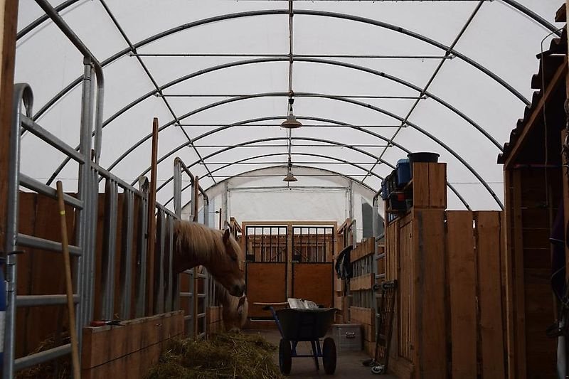 Lagerhalle del tipo Sonstige Rundbogenzelt Lagerhalle Landwirtschaft Maschinenhalle 6x9m 900PV, Gebrauchtmaschine en Rodeberg OT Eigenrieden (Imagen 6)