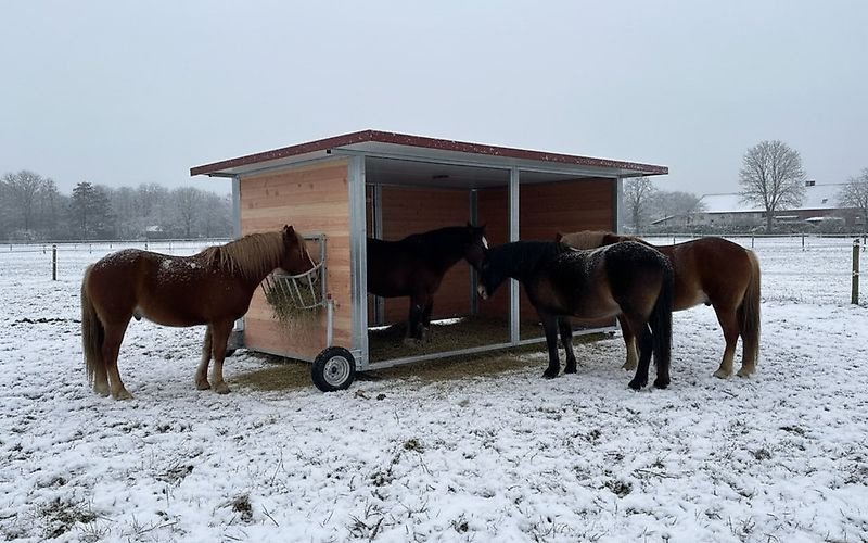 Lagerhalle del tipo Sonstige Weidehütte Unterstand mobil Tierunterstand Weideunterstand Pferde, Gebrauchtmaschine In Rodeberg OT Eigenrieden (Immagine 5)