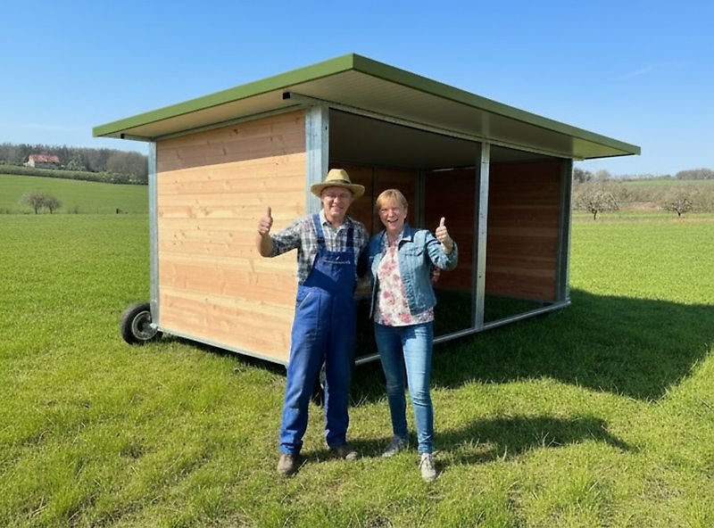 Lagerhalle del tipo Sonstige Weidehütte Unterstand mobil Tierunterstand Weideunterstand Pferde, Gebrauchtmaschine In Rodeberg OT Eigenrieden (Immagine 4)