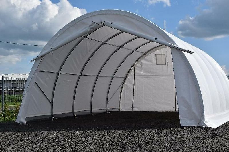 Lagerhalle des Typs Sonstige Zelthalle Lagerzelt Lagerhalle Rundbogenhalle NEU 900PVC, Neumaschine in Rodeberg OT Eigenrieden (Bild 4)