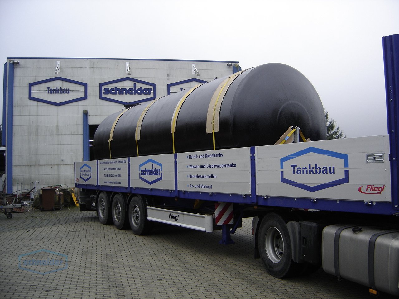 Lagertank του τύπου Alfred Schneider Tankbau Erdtank zur Lagerung von Brauchwasser / Löschwasser / Regenwasser, Gebrauchtmaschine σε Söhrewald (Φωτογραφία 1)