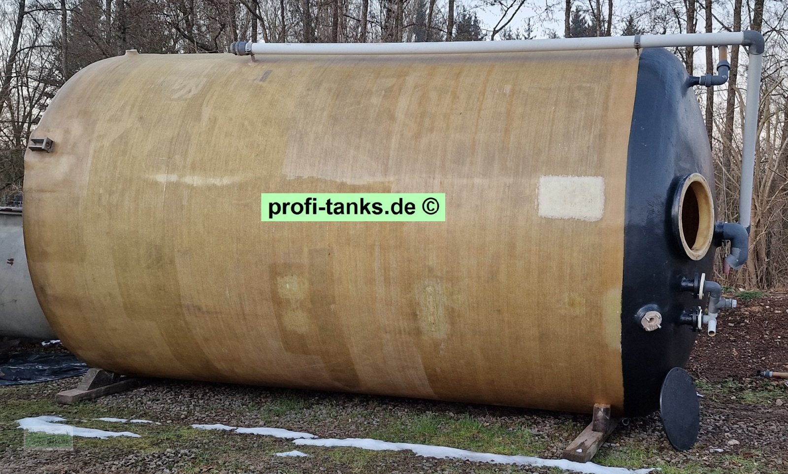 Lagertank του τύπου Sonstige P445 gebrauchter 35.000 L Polyestertank Regenwassertank Soletank, Gebrauchtmaschine σε Hillesheim (Φωτογραφία 1)