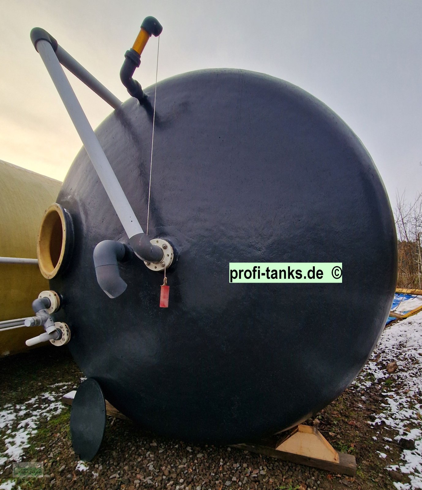 Lagertank του τύπου Sonstige P445 gebrauchter 35.000 L Polyestertank Regenwassertank Soletank, Gebrauchtmaschine σε Hillesheim (Φωτογραφία 4)