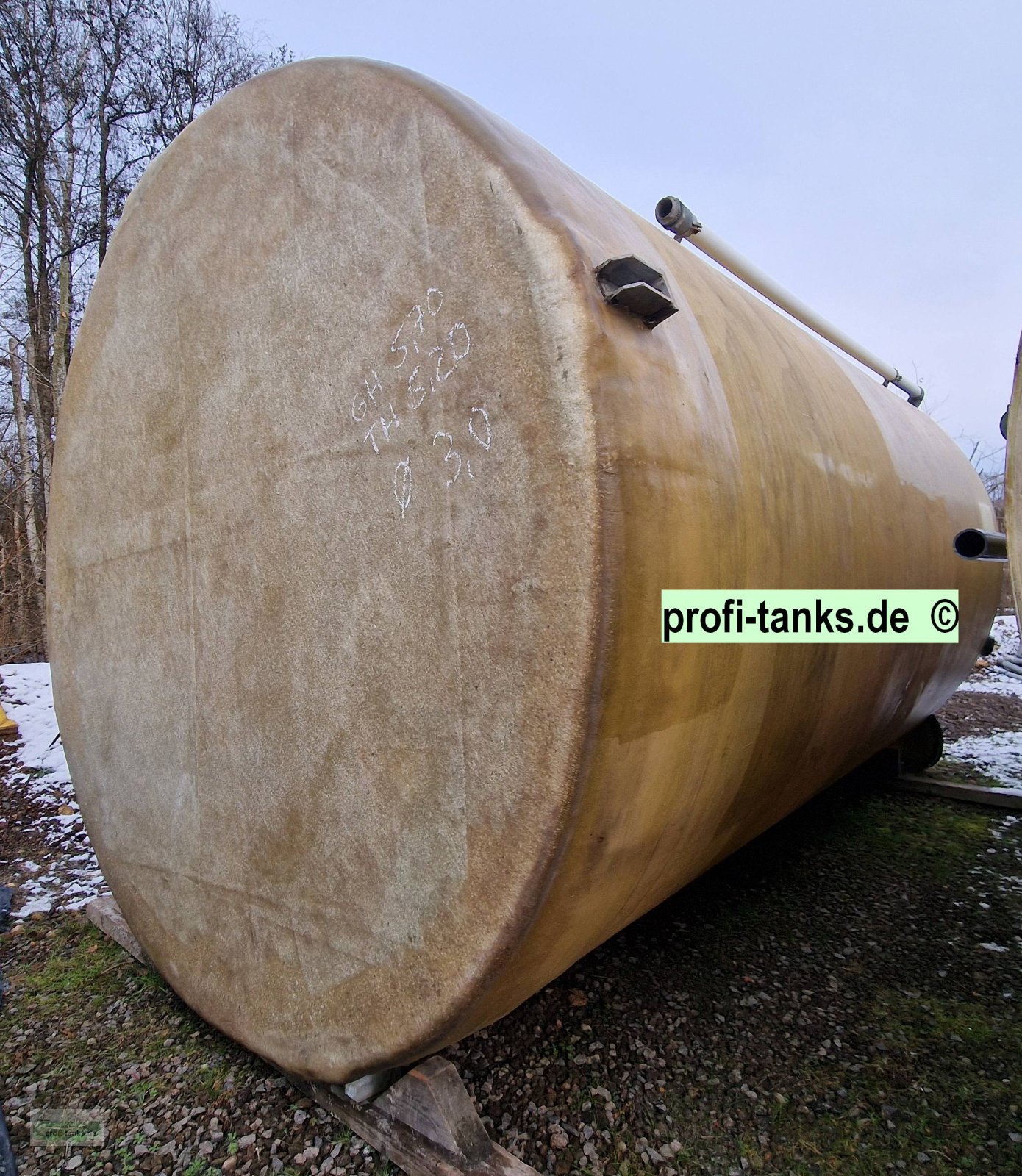 Lagertank του τύπου Sonstige P445 gebrauchter 35.000 L Polyestertank Regenwassertank Soletank, Gebrauchtmaschine σε Hillesheim (Φωτογραφία 6)