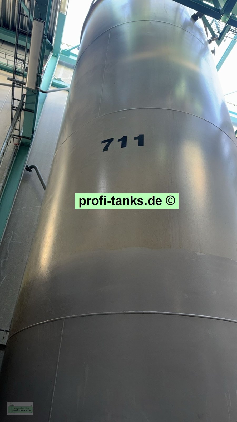 Lagertank des Typs Sonstige S58 gebrauchter 67.000 L Stahltank innen beschichtet Wassertank Lagertank Silo, Gebrauchtmaschine in Hillesheim (Bild 2)