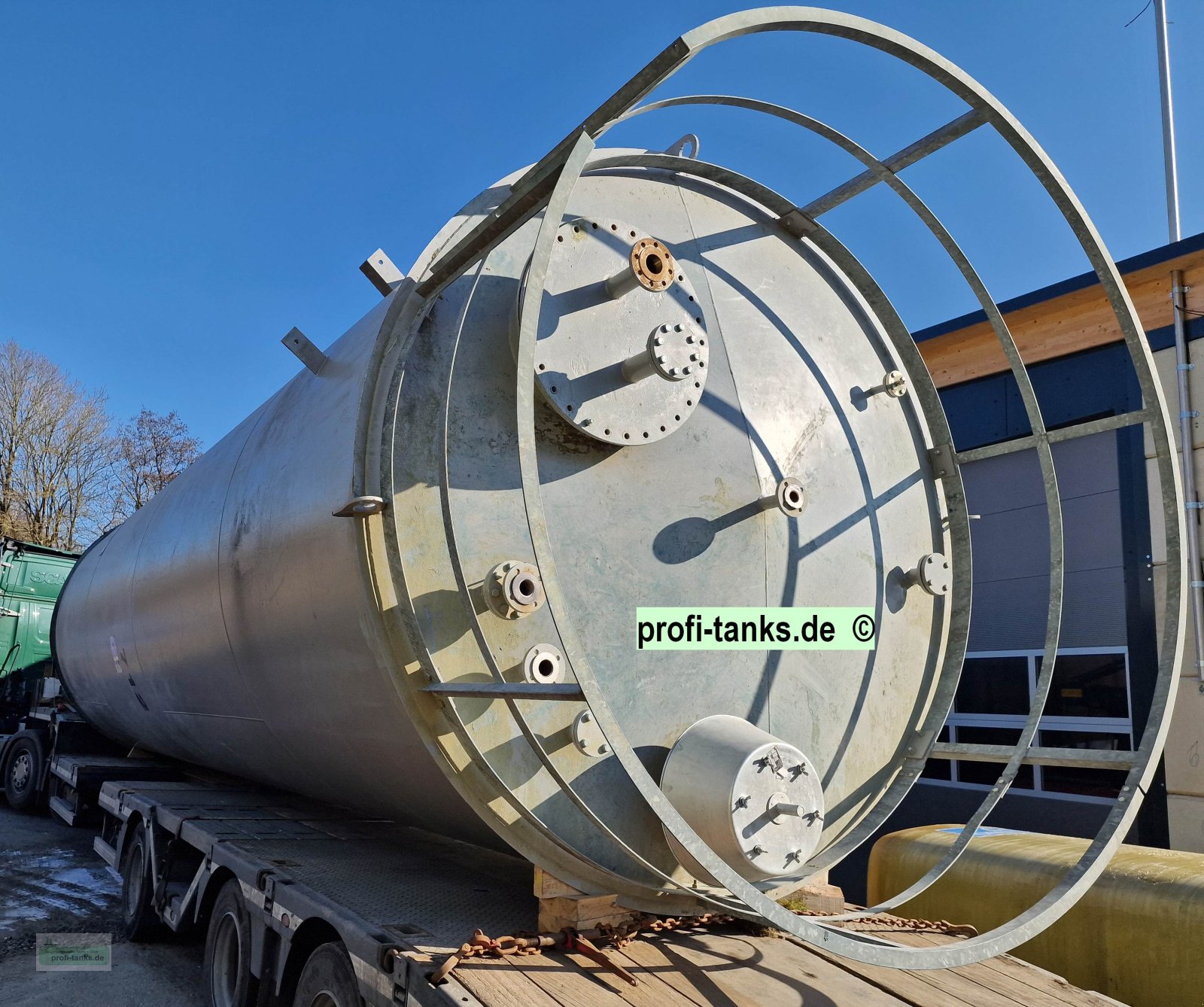 Lagertank des Typs Sonstige S58 gebrauchter 67.000 L Stahltank innen beschichtet Wassertank Lagertank Silo, Gebrauchtmaschine in Hillesheim (Bild 8)